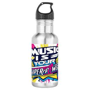 Botella De Agua La Música Es Tu Superpoder 2