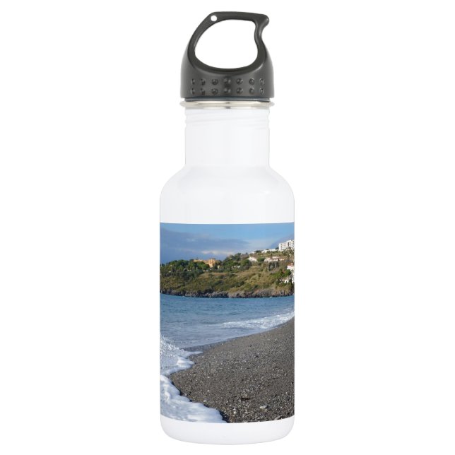 Botella De Agua La playa en Scalea (Anverso)