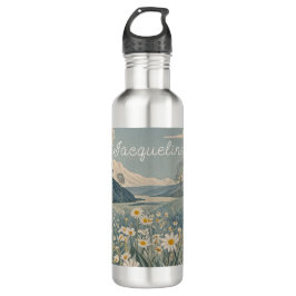 Botella De Agua La pradera lunar personalizada