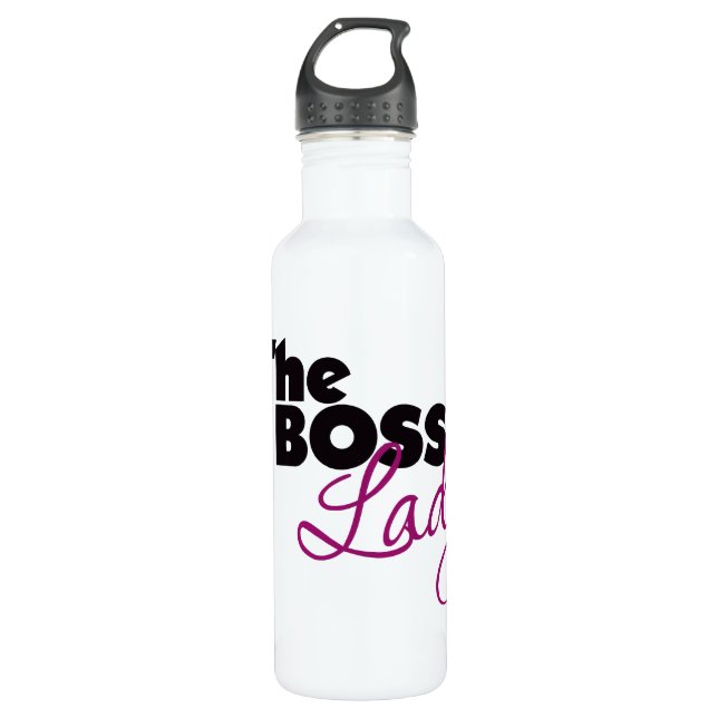 Botella De Agua La Señora del Jefe (Anverso)