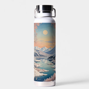 Botella De Agua La tranquilidad del invierno