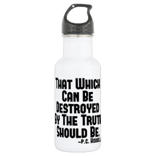 Botella De Agua La verdad duele
