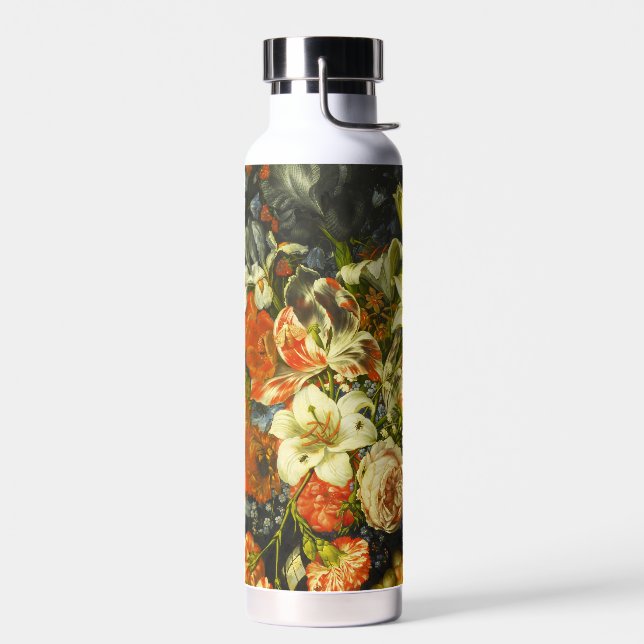 Botella De Agua La vida con flores y fruta (Izquierdo)