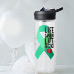 Botella De Agua La vida dada por la vida recibida trasplante de ri<br><div class="desc">Life Given Life ¡Recibió el diseño de botellas de agua personalizado para celebrar el regalo de la vida y el vínculo entre el donante de riñón y el receptor de riñones! El diseño es personalizable y editable, hay disponibles diferentes botellas de agua. Utilice la opción de personalización para los nombres...</div>