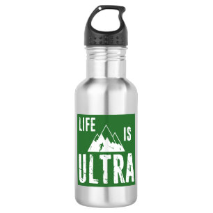 Botella De Agua La vida es ultra cortante
