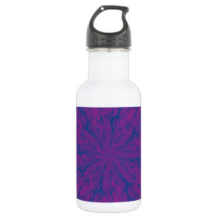 Botella De Agua Laberinto púrpura