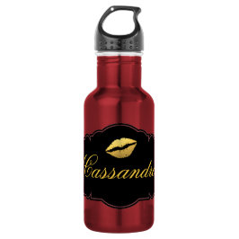 Botella De Agua Labios