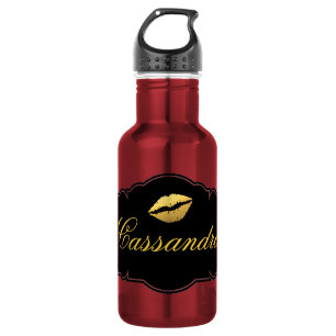 Botella De Agua Labios