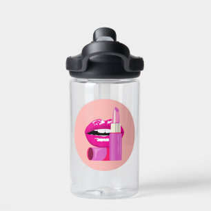 Botella De Agua Labios