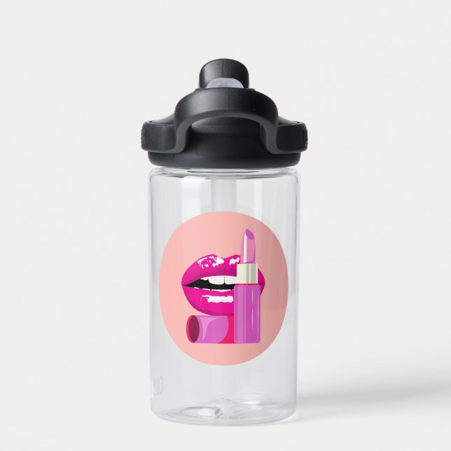Botella De Agua Labios (Parte trasera)