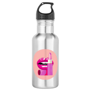 Botella De Agua Labios