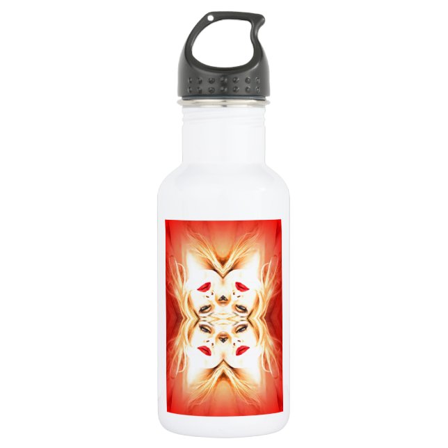 Botella De Agua Labios rojos (Anverso)