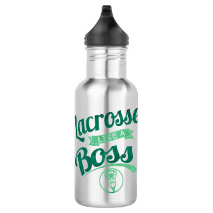 Botella De Agua Lacrosse Como Un Jefe