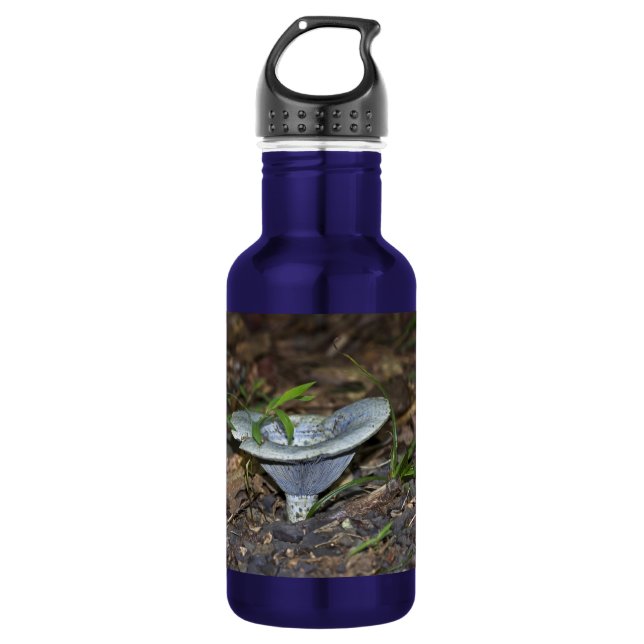 Botella De Agua Lactarius indigo Blue Mushroom (Anverso)