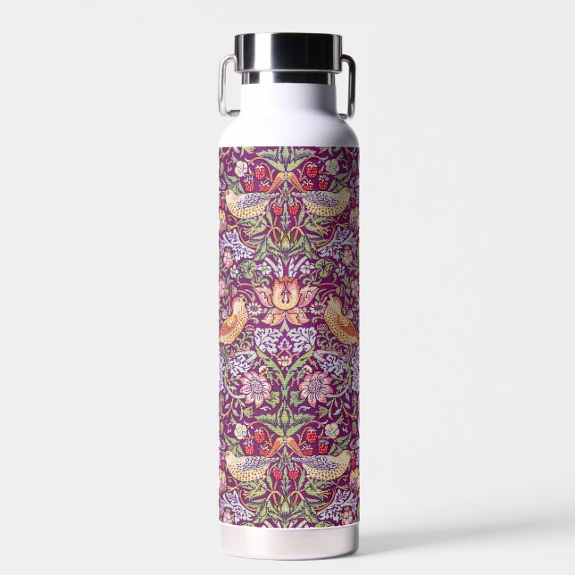 Botella De Agua Ladrón de Fresas, William Morris (Delantero)