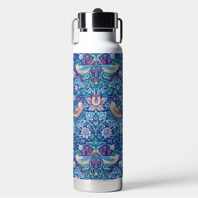 Botella De Agua Ladrón de Fresas, William Morris (Frente)