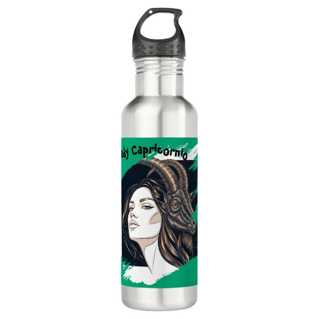 Botella de Agua Lady Capricornio (Anverso)