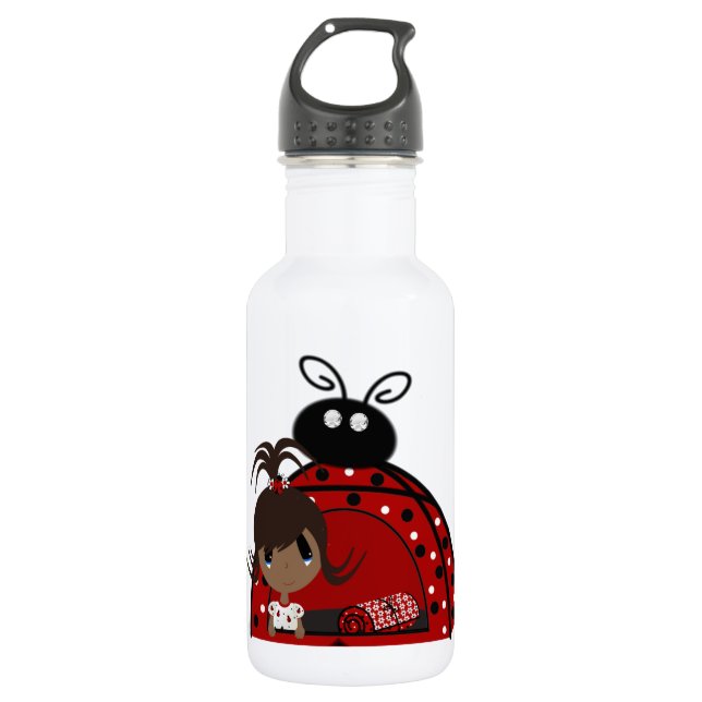 Botella De Agua Ladybug DiamondEye Bottle-works 32 oz (Anverso)