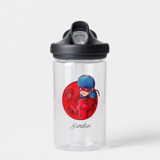 Botella De Agua Ladybug Red Badge