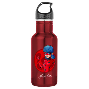 Botella De Agua Ladybug Red Badge