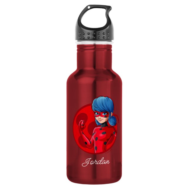 Botella De Agua Ladybug Red Badge (Anverso)