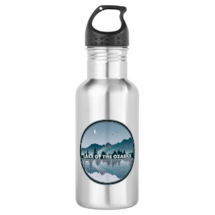 Botella De Agua Lago De Los Ozarks Reflexión Misuri