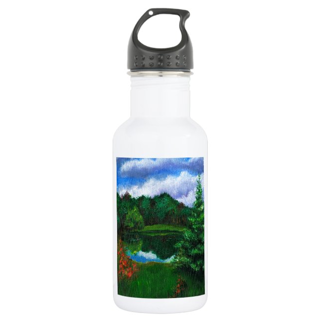 Botella De Agua Lago Espejo (Anverso)