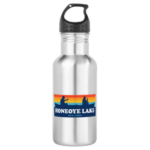 Botella De Agua Lago Honeoye Canoe de Nueva York