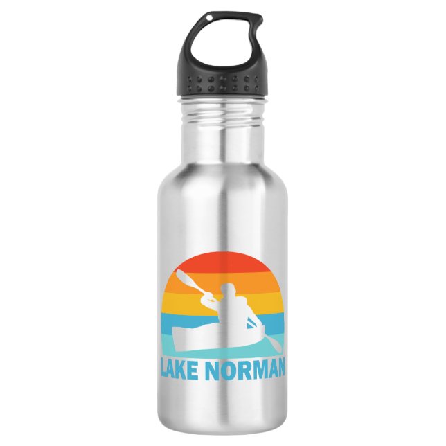 Botella De Agua Lago Norman Carolina Kayak (Anverso)