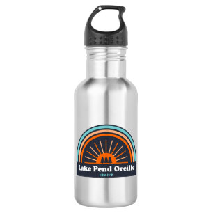 Botella De Agua Lago Pend Oreille Idaho Arcoiris