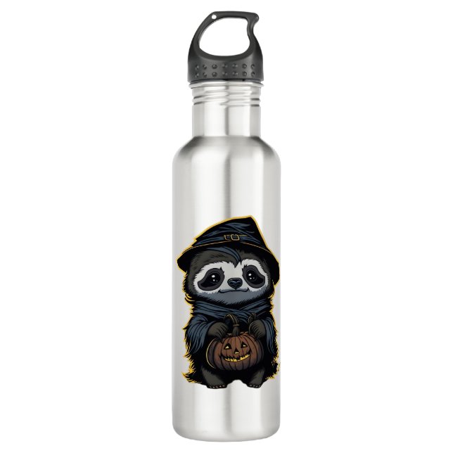 Botella De Agua Lágrima de Halloween camiseta sobredimensionada (Anverso)