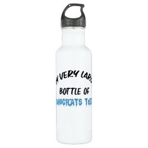 Botella De Agua Lágrimas de Demócratas