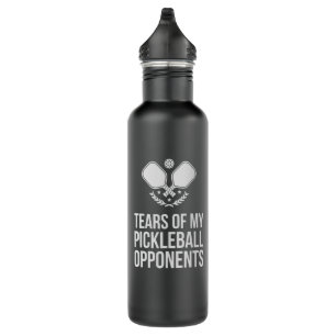 Botella De Agua Lágrimas de mi Pickleball oponentes nombre persona