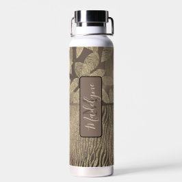 Botella De Agua Lágrimas de moda con agua monograma de impresión d