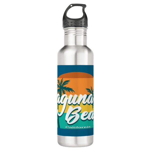 Botella De Agua Laguna Beach California (Anverso)