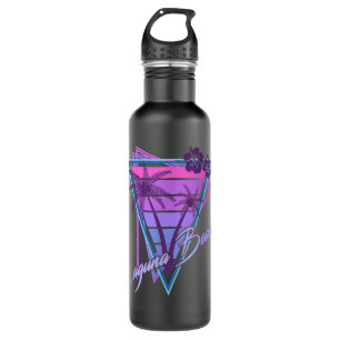 Botella De Agua Laguna Beach California Souvenirs Vaporwave Palm T