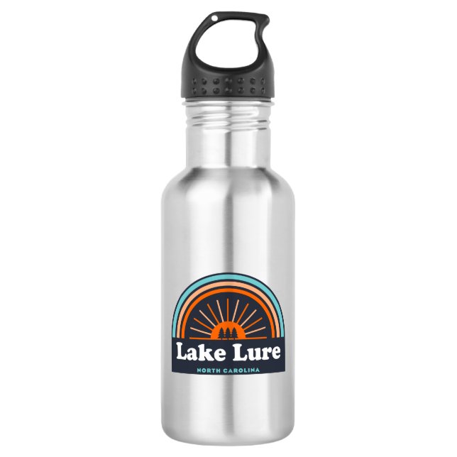 Botella De Agua Lake Lure North Carolina Rainbow (Anverso)