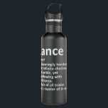 Botella De Agua LANCE Definition Personalized Name Funny Birthday<br><div class="desc">LANCE Definition Personalized Name Funny Birthday Gift Idea</div>