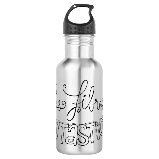 Botella De Agua Las Fibras Fantásticas (Anverso)