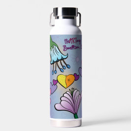 Botella de agua - Las flores de los ARTing - Buell