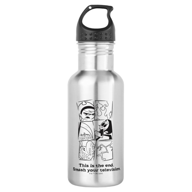 Botella De Agua Las tristes aventuras de Billy & Mandy - El Fin (Anverso)