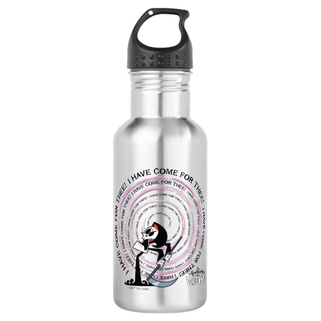 Botella De Agua Las tristes aventuras de Billy & Mandy - Reaper (Anverso)