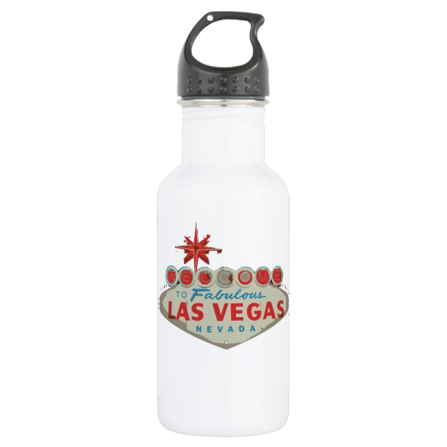 Botella De Agua Las Vegas .ai (Anverso)
