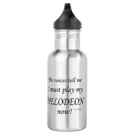 Botella De Agua Las voces de Melodeón dicen que deben tocar