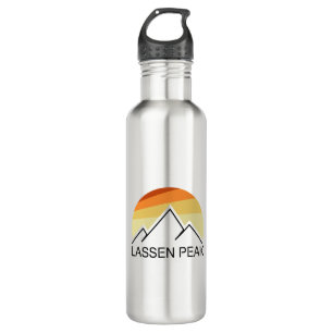 Botella De Agua Lassen Peak California Retro