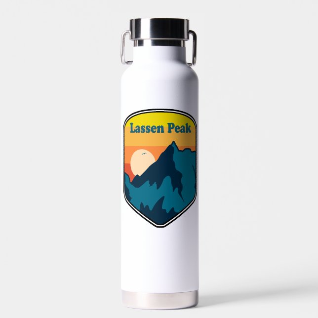 Botella De Agua Lassen Peak California Sunrise (Delantero)