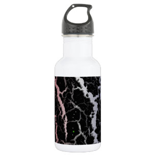 Botella De Agua Lava Espacial Agrietada - Rojo/Blanco/Azul