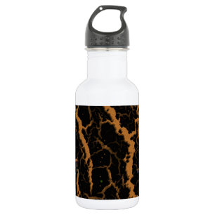 Botella De Agua Lava espacial craqueada - Bronce