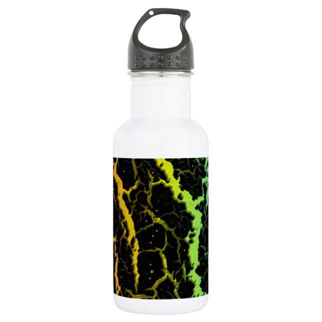 Botella De Agua Lava espacial craqueada - ROYCB de calor (Anverso)