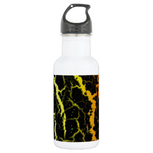 Botella De Agua Lava espacial craqueada - WYR de calor